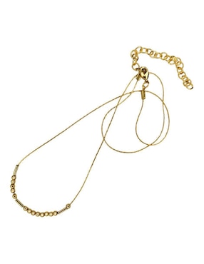 Collar Maria Rayuela Clave Morse Believe 24 K