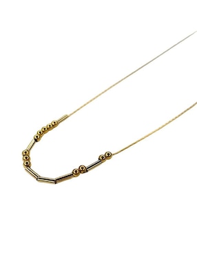 Collar Maria Rayuela Clave Morse 24 K