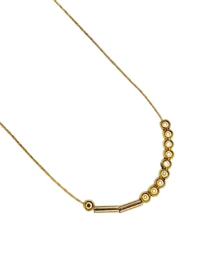 Collar Maria Rayuela Clave Morse Wish 24 K