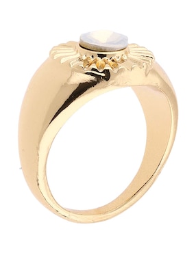 Anillo circular Map brillante
