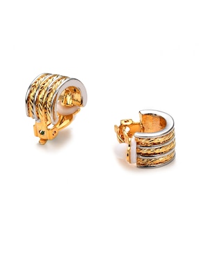 Aretes cortos Lieb con acabado brillante