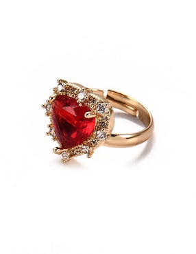 Anillo de corazón Lieb zirconia brillante