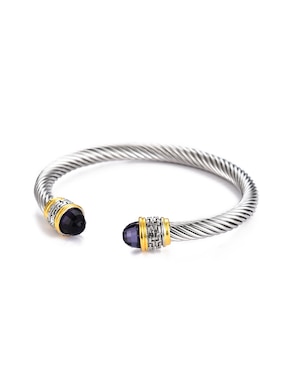 Pulsera Lieb con resina con acabado brillante