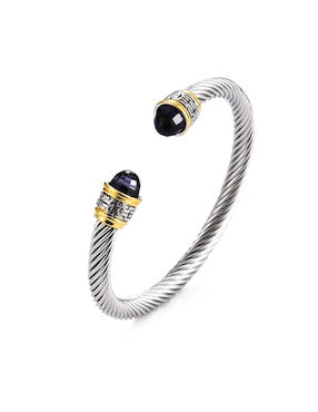 Pulsera Lieb con resina con acabado brillante