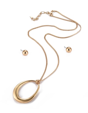 Aretes y collar Lieb