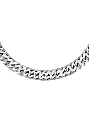 Pulsera Xtellar de acero inoxidable con acabado brillante