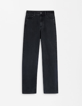 Jeans straight Parfois Pantalón Denim para mujer