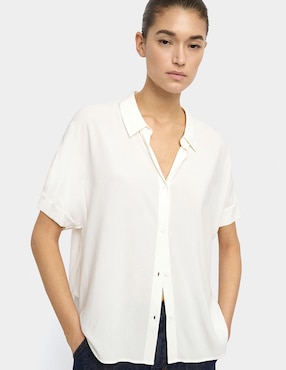 Camisa Parfois manga corta para mujer
