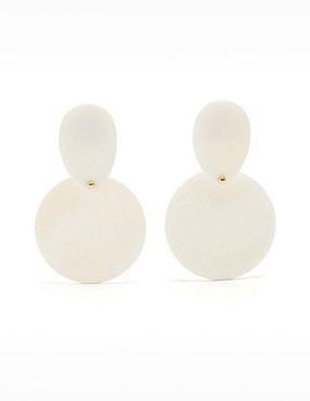 Aretes de aro Parfois Golden Gasics
