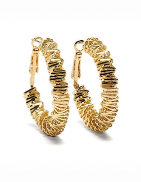 Aretes de aro redondos Parfois