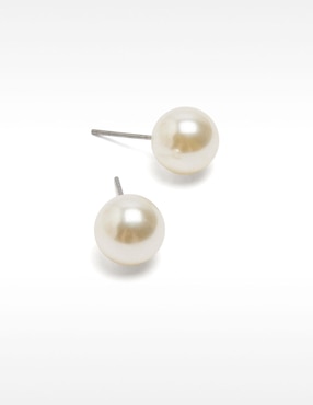 Aretes redondos Parfois con acabado brillante