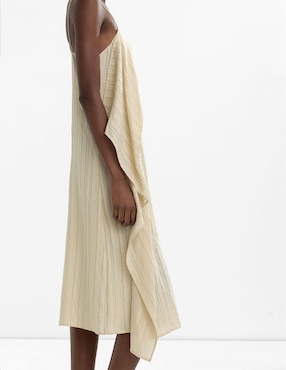 Vestido midi casual Parfois para mujer