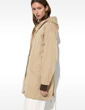 Impermeable con capucha Parfois para mujer