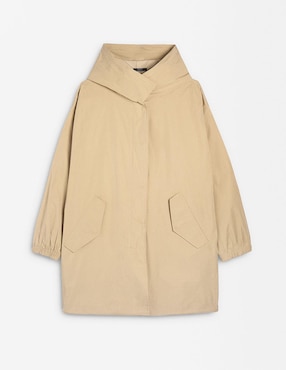Impermeable con capucha Parfois para mujer