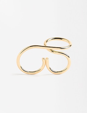 Anillo Parfois Golden Basics