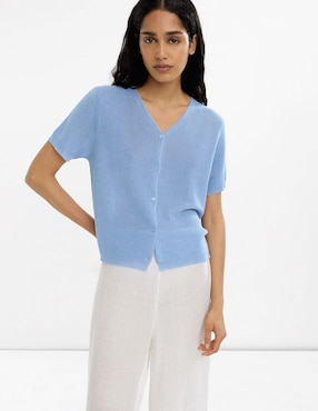 Suéter Parfois cuello V para mujer