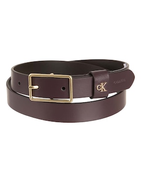 Cinturón Calvin Klein de cuero para mujer