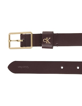 Cinturón Calvin Klein de cuero para mujer