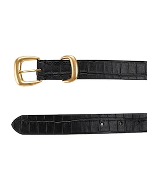 Cinturón Calvin Klein de piel para mujer
