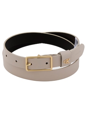 Cinturón Calvin Klein de piel para mujer