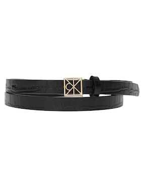 Cinturón Calvin Klein de piel para mujer