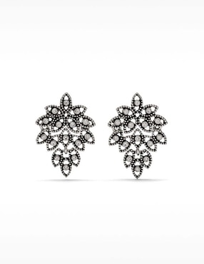 Aretes Parfois con acabado pavé