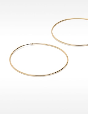 Arracadas Parfois Permanent - Rotative Jewellery con acabado brillante