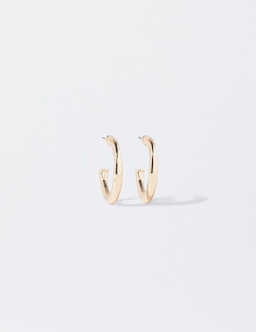 Aretes de aro redondos parfois