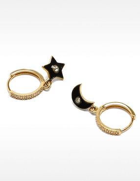 Aretes de aro Parfois Permanent - Suspended Frame