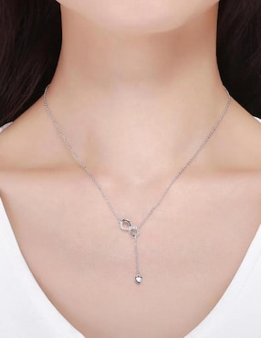 Collar de infinito Chulada Beauty de plata P 925