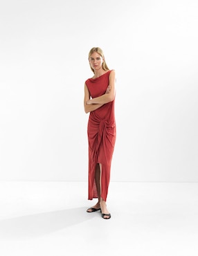 Vestido midi casual Parfois T2 Junho para mujer