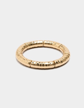 Pulsera Parfois Golden Basics con acabado brillante