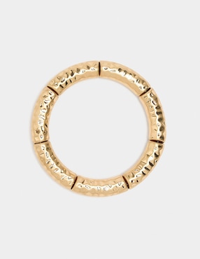 Pulsera Parfois Golden Basics con acabado brillante