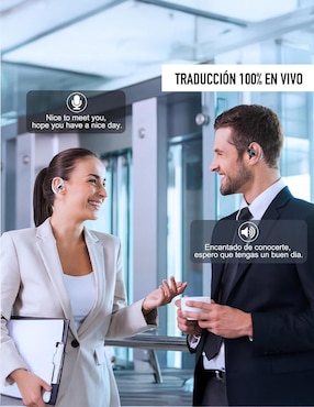Audífonos Ag Box AGG-AUDFTRAN inalámbricos con cancelacion de ruido