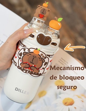 Termo Muytu de acero inoxidable con tapa rosca 520 ml