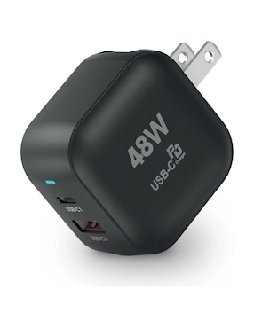 Adaptador de corriente Mr. Gadgets de 48 w usb + usb tipo c