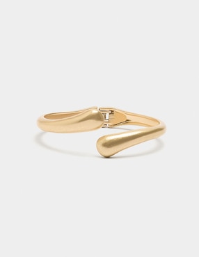 Pulsera Parfois Golden Basics con acabado brillante