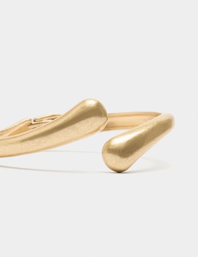 Pulsera Parfois Golden Basics con acabado brillante