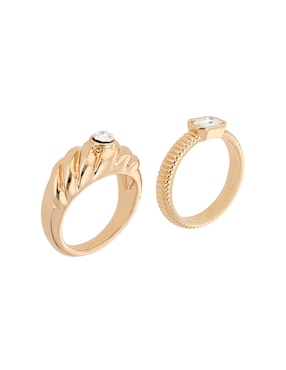 Set anillo Map acabado brillante