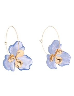 Aros flor Map con acabado liso