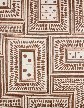 Mascada Map con estampado étnico para mujer