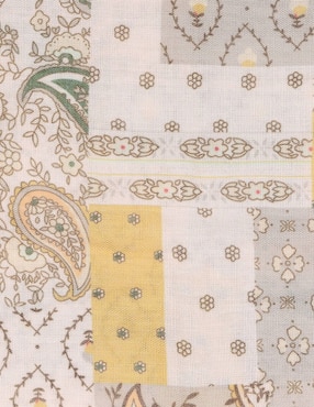 Mascada Map con estampado paisley para mujer