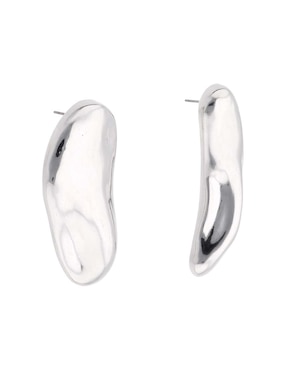 Aretes largos Lieb con acabado pulido