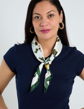 Mascada Lieb con estampado floral para mujer