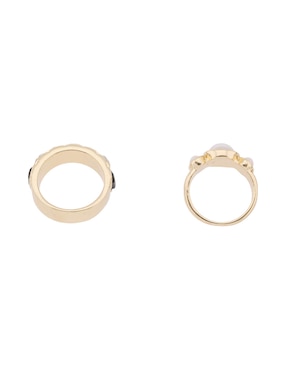 Set anillo Lieb liso