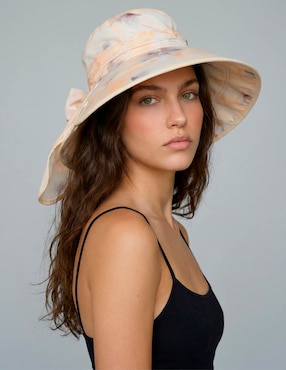 Sombrero a la ancha Lieb estampado floral