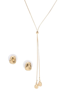 Aretes y collar Lieb