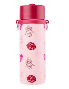 Termo Loading de acero inoxidable con tapa rosca 650 ml