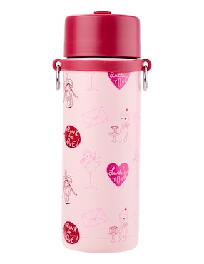 Termo Loading de acero inoxidable con tapa rosca 650 ml