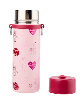 Termo Loading de acero inoxidable con tapa rosca 650 ml